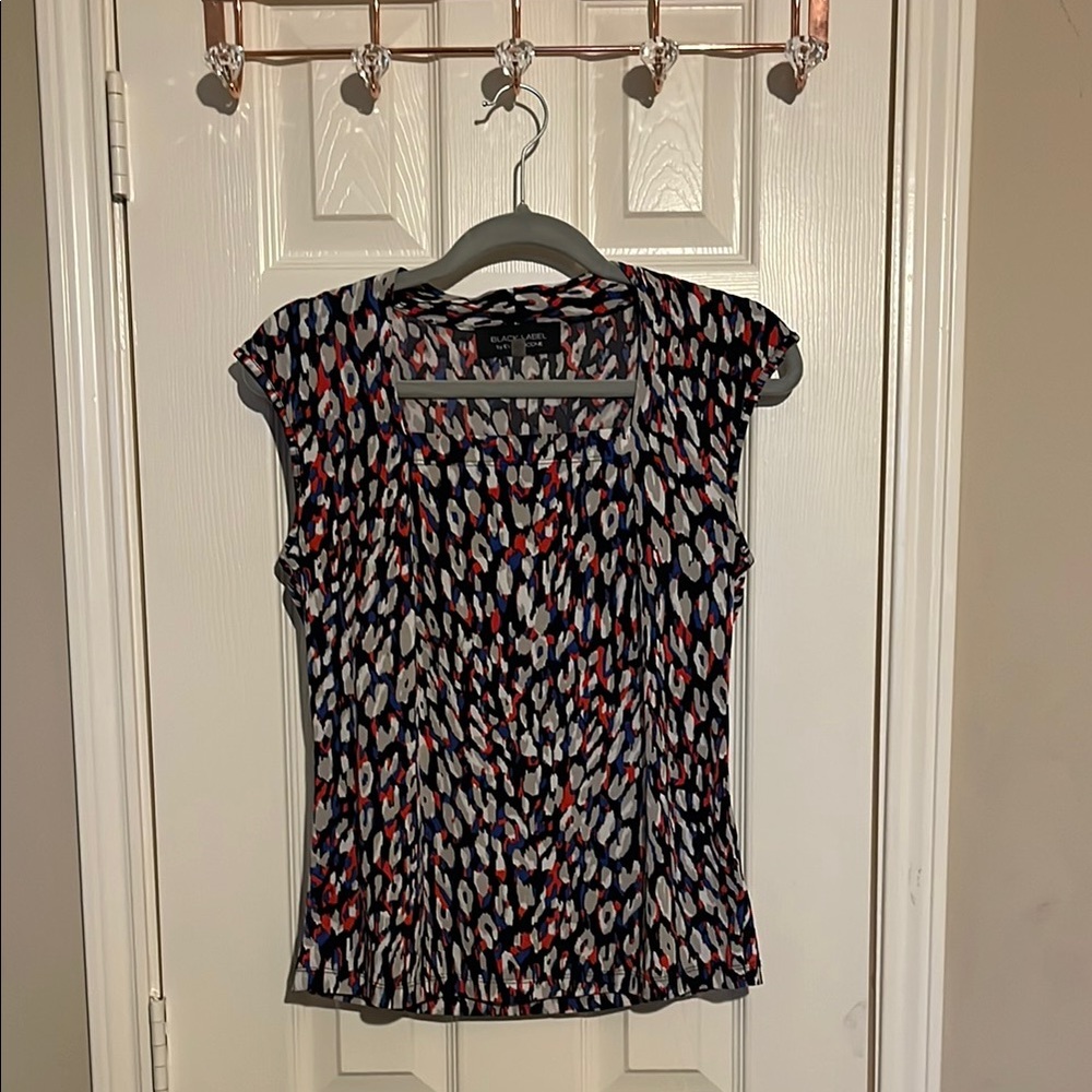 Evan Picone Cap Sleeve Top